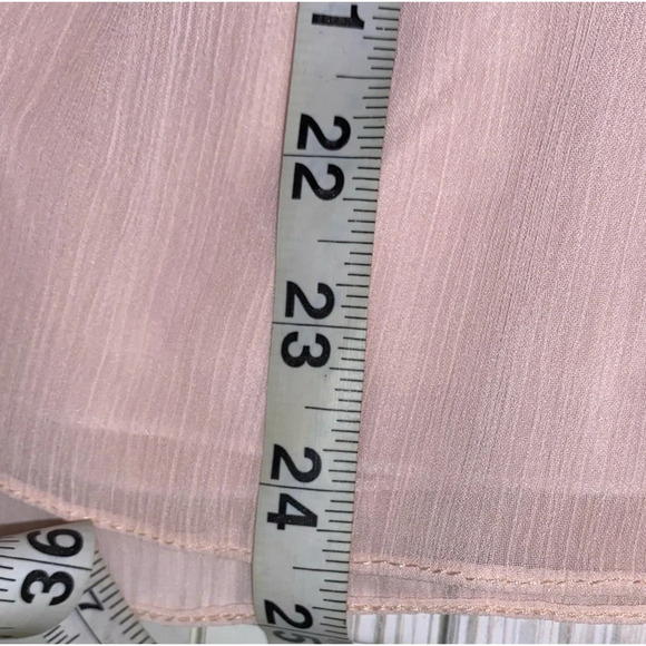 David’s Bridal strapless petal pink dress - Picture 4 of 8